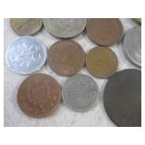 (CNTR) Assorted World Foreign Coins...