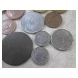 (CNTR) Assorted World Foreign Coins...