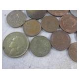 (CNTR) Assorted World Foreign Coins...
