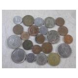 (CNTR) Assorted World Foreign Coins...