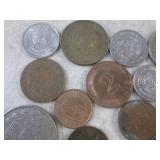 (CNTR) Assorted World Foreign Coins...