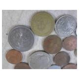 (CNTR) Assorted World Foreign Coins...
