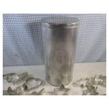 (G-1) Assorted Vintage Metal Cookie...