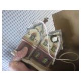 (F-1) Box of Lightup Buildings Etc...