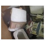 (F-2) Box of Lightup Buildings Etc...