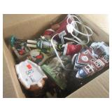 (F-3) Box Full of Misc Christmas De...