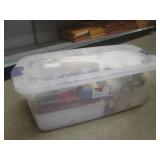 (F-2) Large Tote Full of Assorted C...