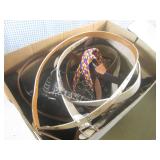 (EW5) Box Full of Assorted Belts...