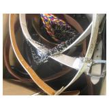 (EW5) Box Full of Assorted Belts...