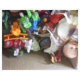 (BR1) Box Full of Small Toy Figures...