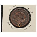 1849 Braided Hair Cent