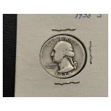 1938-S Washington Quarter