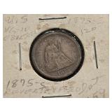 1875-S Twenty Cent Piece