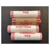 2009-D Lincoln Bicentennial Cent Rolls Uncirculated Lincolns Life