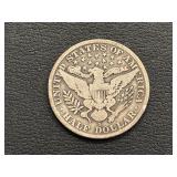 1913-S Barber Half Dollar Hard to Find Only 604,000 Minted