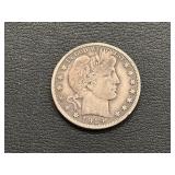 1914-S Barber Half Dollar Hard to Find 992,000 Minted