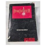 Final Fantasy III Instruction Booklet – Super Nintendo SNS-F4-USA