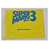 Vintage NES Super Mario Bros. 3 Instruction Booklet – Nintendo