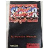 Vintage Super Nintendo Super Street Fighter II Instruction Manua