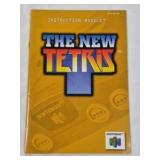 Vintage Nintendo 64 The New Tetris Instruction Booklet