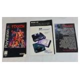 Vintage PlayStation Tekken Instruction Booklet with Cheats Supplement