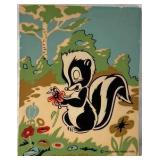 Vintage Disney Flower Skunk - Walt Disney Productions