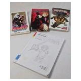 Manga Books Lot – Boruto Jujutsu Kaisen Berserk Volume 1 How to Draw Manga