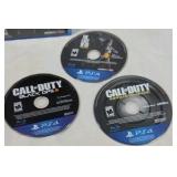 PlayStation 4 Game Disc Lot – The Last of Us Remastered, Call of Duty Black Ops III, Call of Duty Infinite Warfare