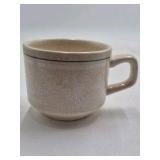 Vintage Lenox Temper-Ware Silhouette Mug Set – Speckled Beige