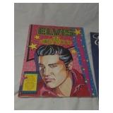 Vintage Elvis Presley Items – 1985 16-Month Calendar and Goes Hollywood Book