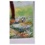 Vintage Plaque – Esterida Signed