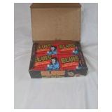 Vintage Elvis Presley Bubble Gum Cards – 1970s Donruss Collectors Series 36-Count Box