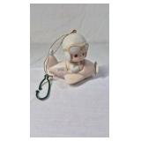 1984 Precious Moments Ornament – Have a Heavenly Christmas Airplane Pilot