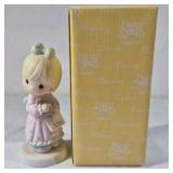 1996 Precious Moments Ornament – Girl Angel Confirmed In The Lord with Bible