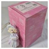 2002 Precious Moments Ornament – Girl Angel with 2002 Inscription