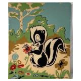 Vintage Disney Flower Skunk - Walt Disney Productions