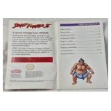 Vintage Super Nintendo Street Fighter II Instruction Booklet – Capcom