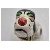 Vintage Ceramic Booze Hound Dog Figurine – Howling Basset with Barrel
