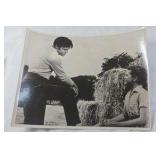 Vintage Elvis Presley Movie Still Photographs – Black and White Scenes with Co-Stars