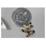 Vintage Jar of Cracker Jack Style Toy Prizes