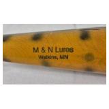 Vintage Lazy Ike Fishing Lure – Minnesota Made Wooden Design