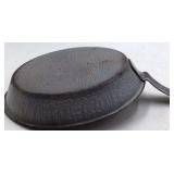 Vintage Gray Speckled Enamel Skillet – Graniteware Frying Pan with Long Handle