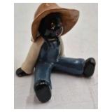 Vintage Ceramic Black Americana Figurine