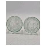 Vintage Clear Glass Decanter Set