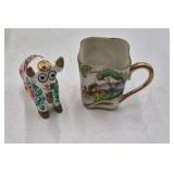Vintage Mixed Ceramic and Glass Collectibles – Various Makers and Designs