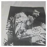 1996 Richard Anthony Elvis Tribute Concert Poster – Del-Win Ballroom St. Joseph MN Signed