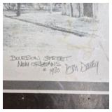 1980 Bourbon Street New Orleans Sketch – Dan Dailey on Historic Roofing Slate