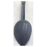 Vintage Blue Enamel Spoon