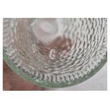 Vintage Clear Glass Decanter Set