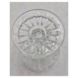 Vintage Cut Crystal Candy Jar – Diamond Point Pedestal Base